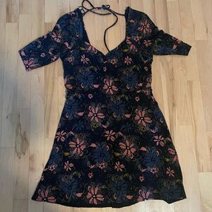 Free People Tie Back Dress